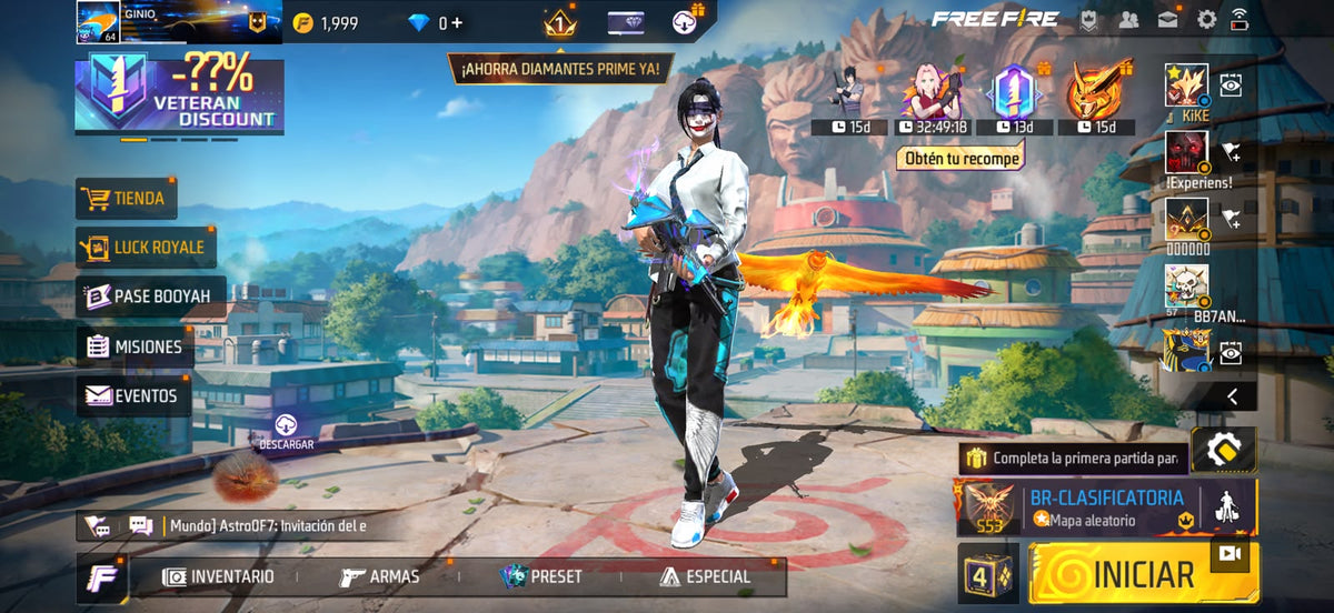🔥 Cuenta Free Fire