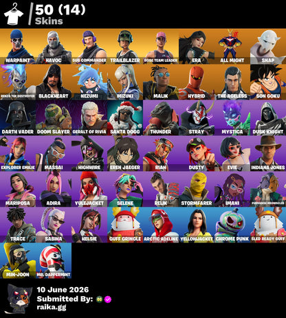 🎮 Cuenta Fortnite