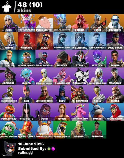 🎮 Cuenta Fortnite
