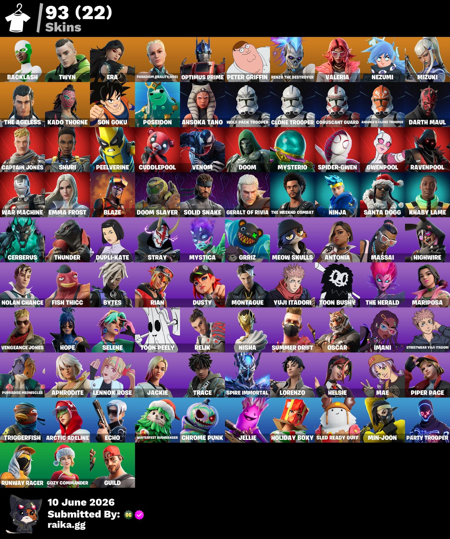 🎮 Cuenta Fortnite