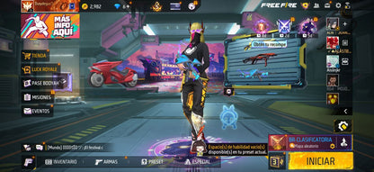305 FREE FIRE! CUENTA MIXTA CON 5 EVOS Y BUENAS ARMAS! MÁS DE 150 PECHOS! YING YANG! NARUTO! JOSTIN! CUELLO DE TORTUGA! LA CASA DE PAPEL! ANGELICALES! PERFECTA PARA COMBINAR CON TODO! REGIÓN: EEUU (1999mx @everyone