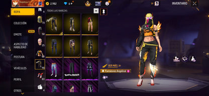 305 FREE FIRE! CUENTA MIXTA CON 5 EVOS Y BUENAS ARMAS! MÁS DE 150 PECHOS! YING YANG! NARUTO! JOSTIN! CUELLO DE TORTUGA! LA CASA DE PAPEL! ANGELICALES! PERFECTA PARA COMBINAR CON TODO! REGIÓN: EEUU (1999mx @everyone