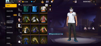 307 FREE FIRE! CUENTA MIXTA CON 3 EVOS Y BUENAS ARMAS! MAS DE 300 PECHOS! CUELLO DE TORTUGA! PLAYERAS DE FUTBOL! CUELLO DE TORTUGA! PERFECTA PARA INICIAR! REGIÓN: EEUU (899mx @everyone