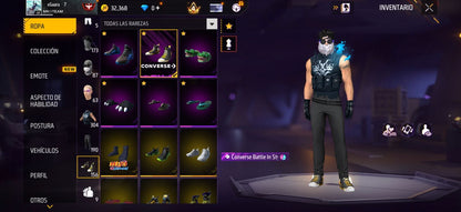 307 FREE FIRE! CUENTA MIXTA CON 3 EVOS Y BUENAS ARMAS! MAS DE 300 PECHOS! CUELLO DE TORTUGA! PLAYERAS DE FUTBOL! CUELLO DE TORTUGA! PERFECTA PARA INICIAR! REGIÓN: EEUU (899mx @everyone