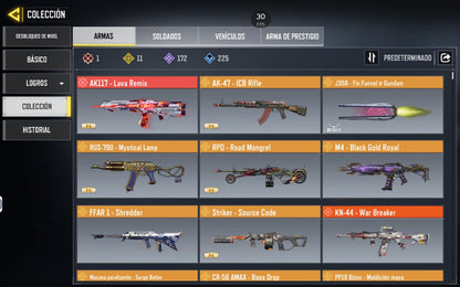 🎖️ Cuenta COD Mobile