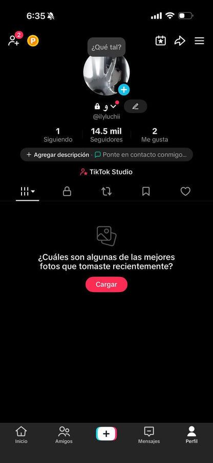 136 TIKTOK! 14.5k SEGUIDORES! TIENE PERMISO PARA HACER LIVES! BUENA PARA MONETIZAR EN LIVES! (1299mx @everyone