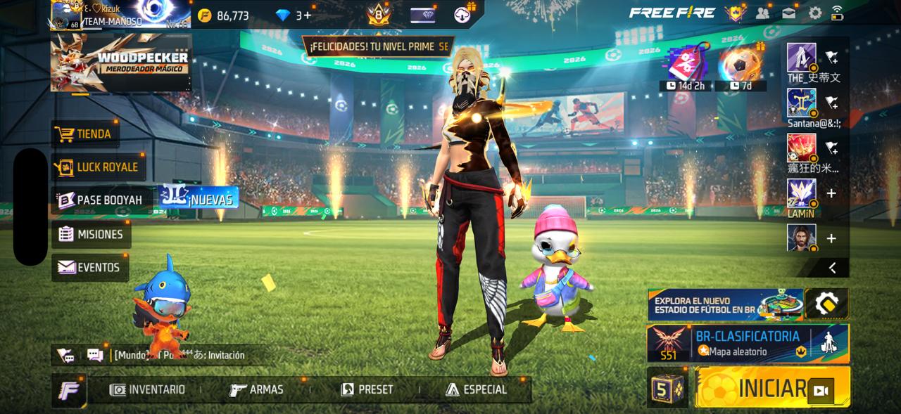 🔥 Cuenta Free Fire