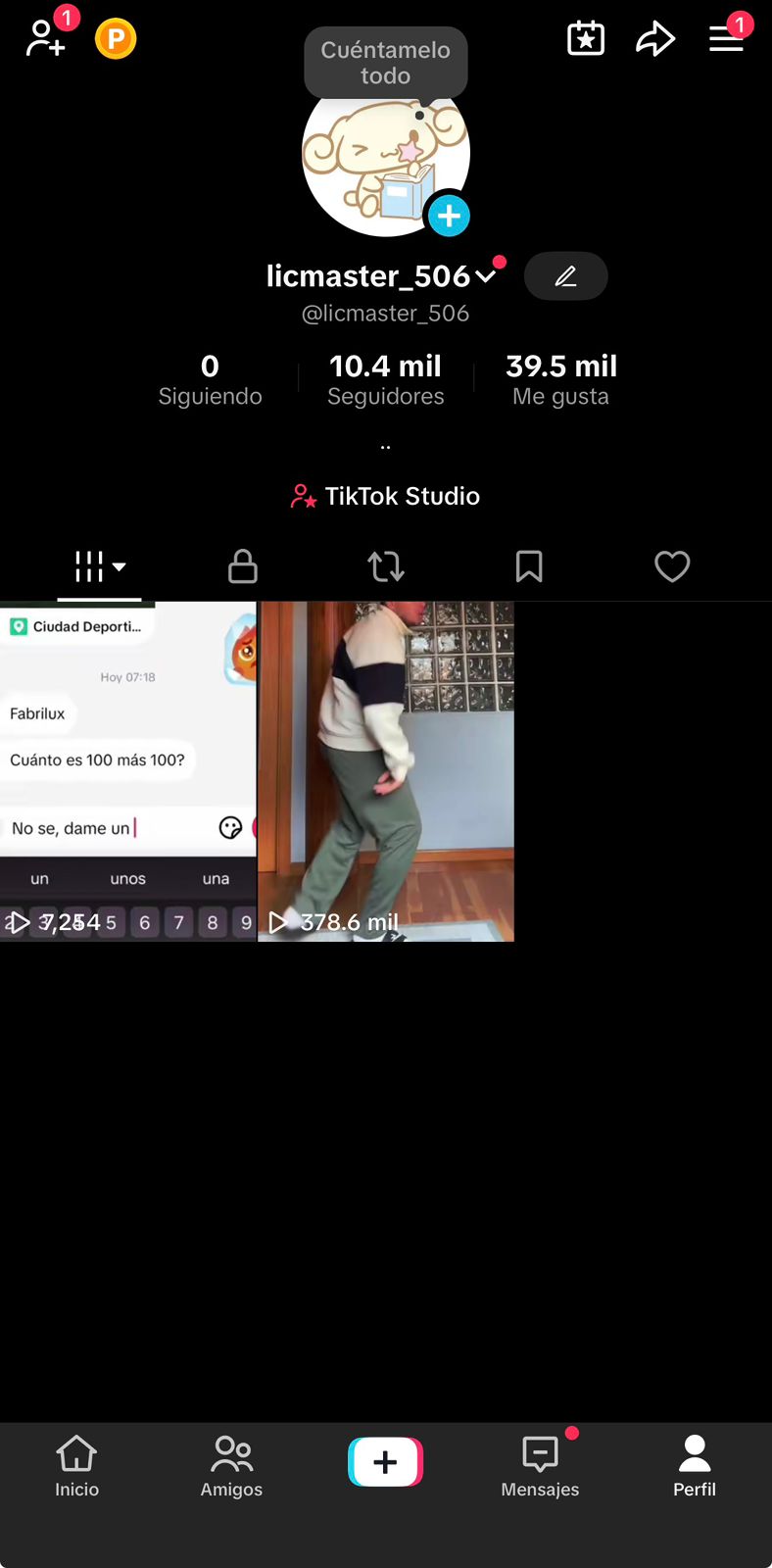 📱 Cuenta TikTok