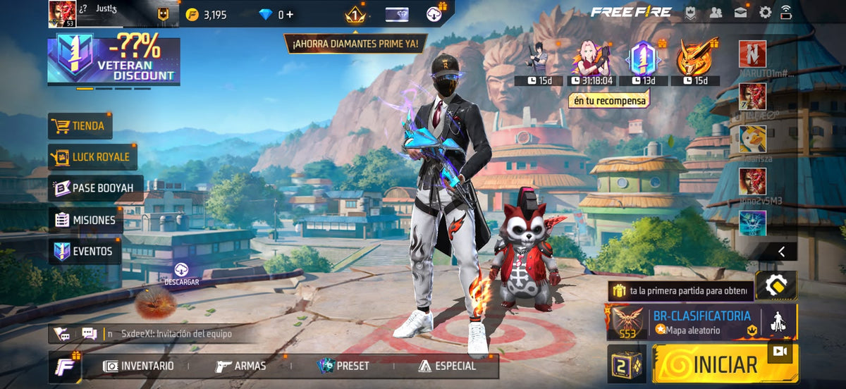 🔥 Cuenta Free Fire
