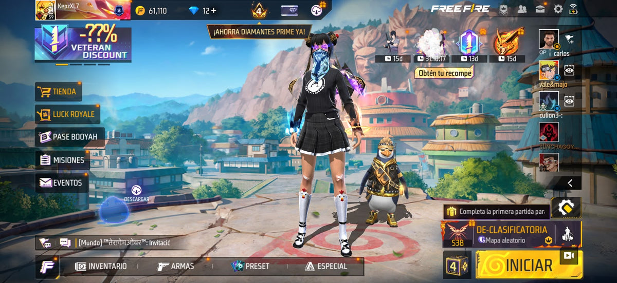 🔥 Cuenta Free Fire