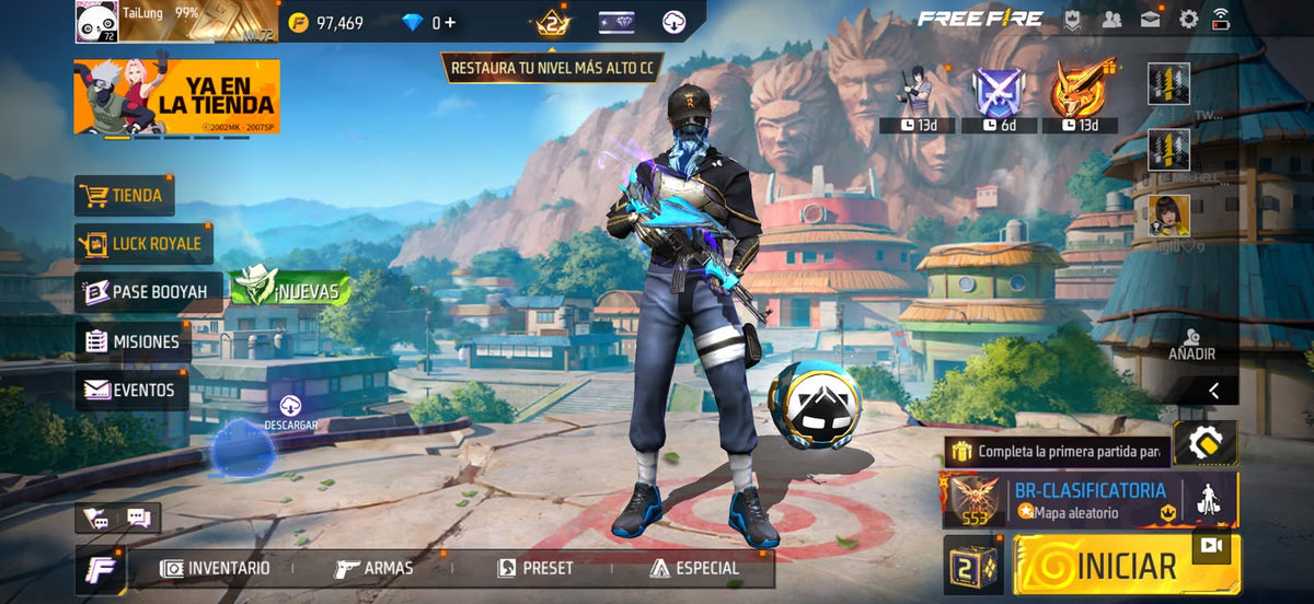 🔥 Cuenta Free Fire