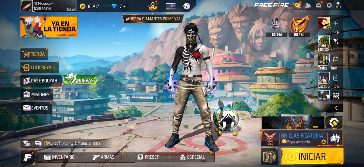 🔥 Cuenta Free Fire