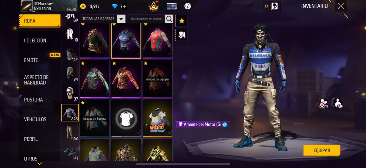 🔥 Cuenta Free Fire