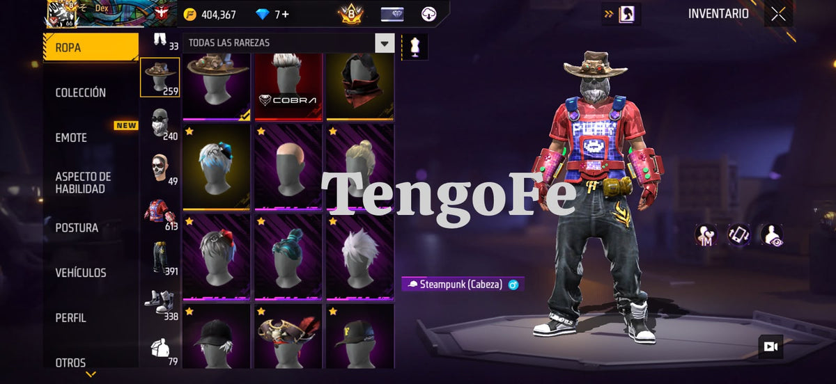 🔥 Cuenta Free Fire