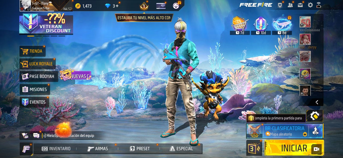 🔥 Cuenta Free Fire