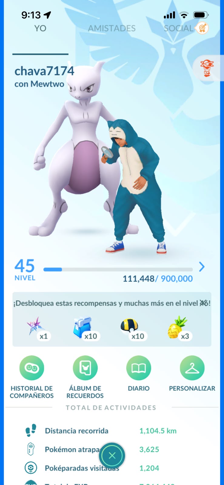 ⚡ Cuenta Pokémon