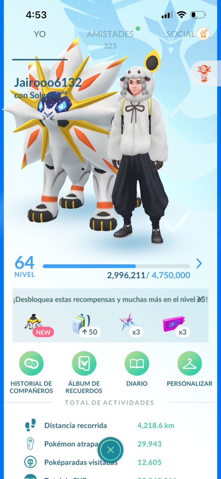 ⚡ Cuenta Pokémon
