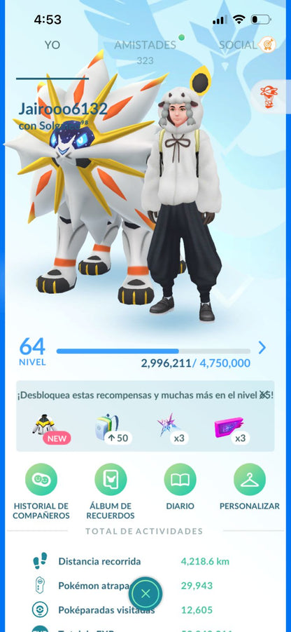 ⚡ Cuenta Pokémon
