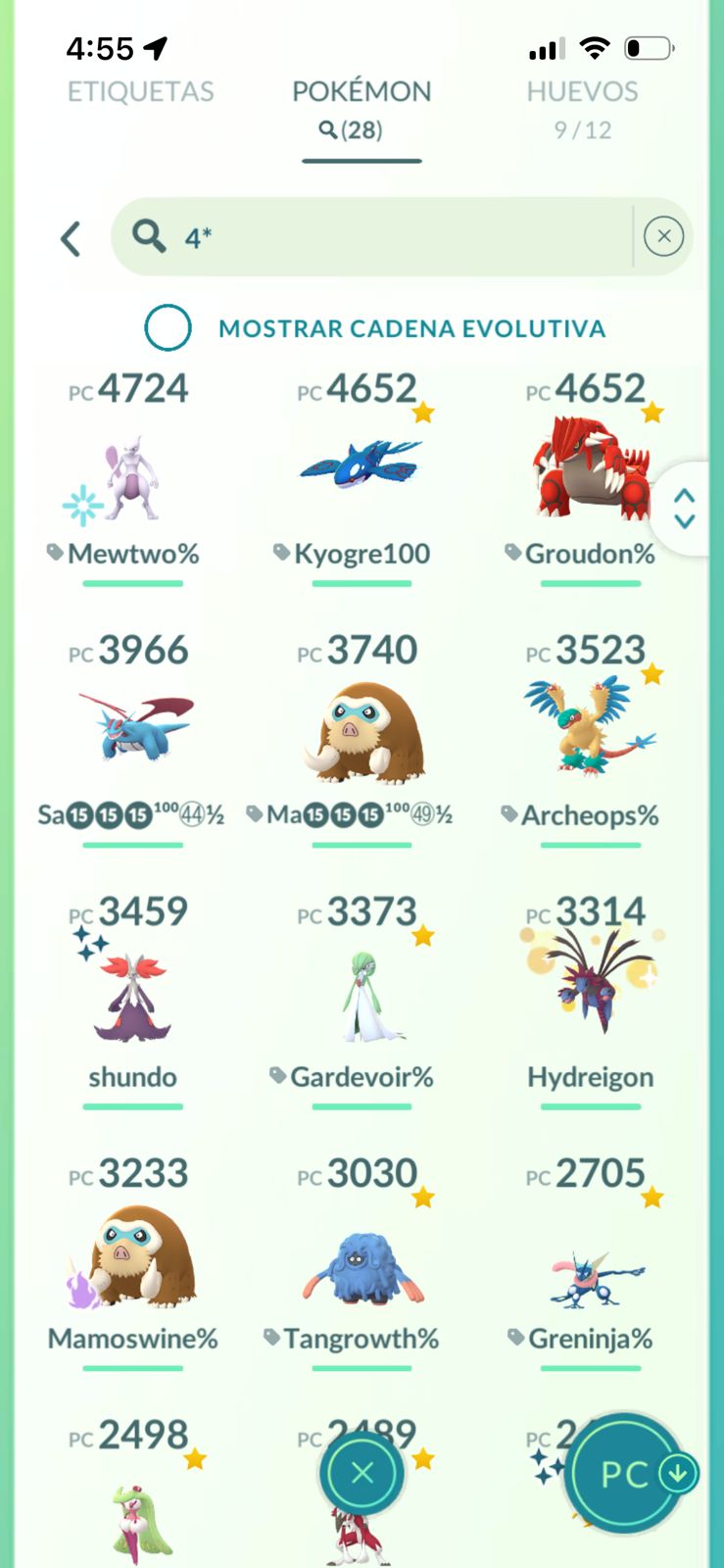 ⚡ Cuenta Pokémon