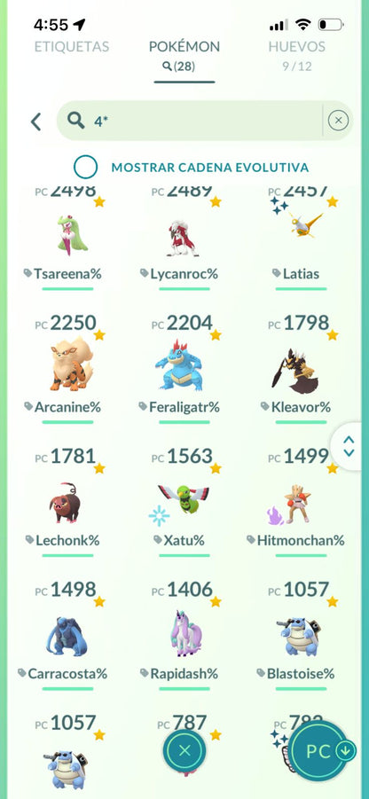 ⚡ Cuenta Pokémon