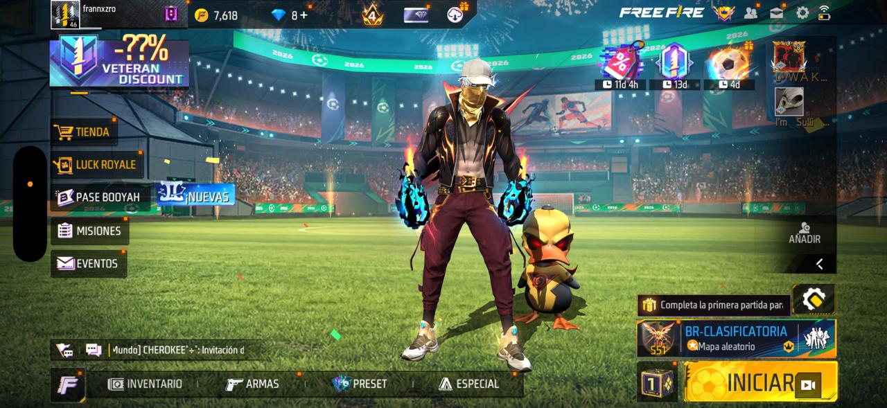 🔥 Cuenta Free Fire