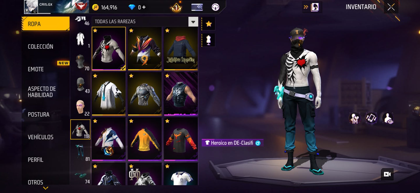 🔥 Cuenta Free Fire