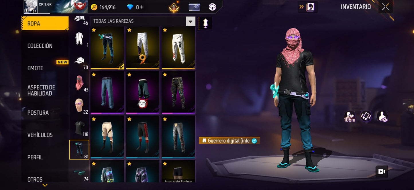 🔥 Cuenta Free Fire