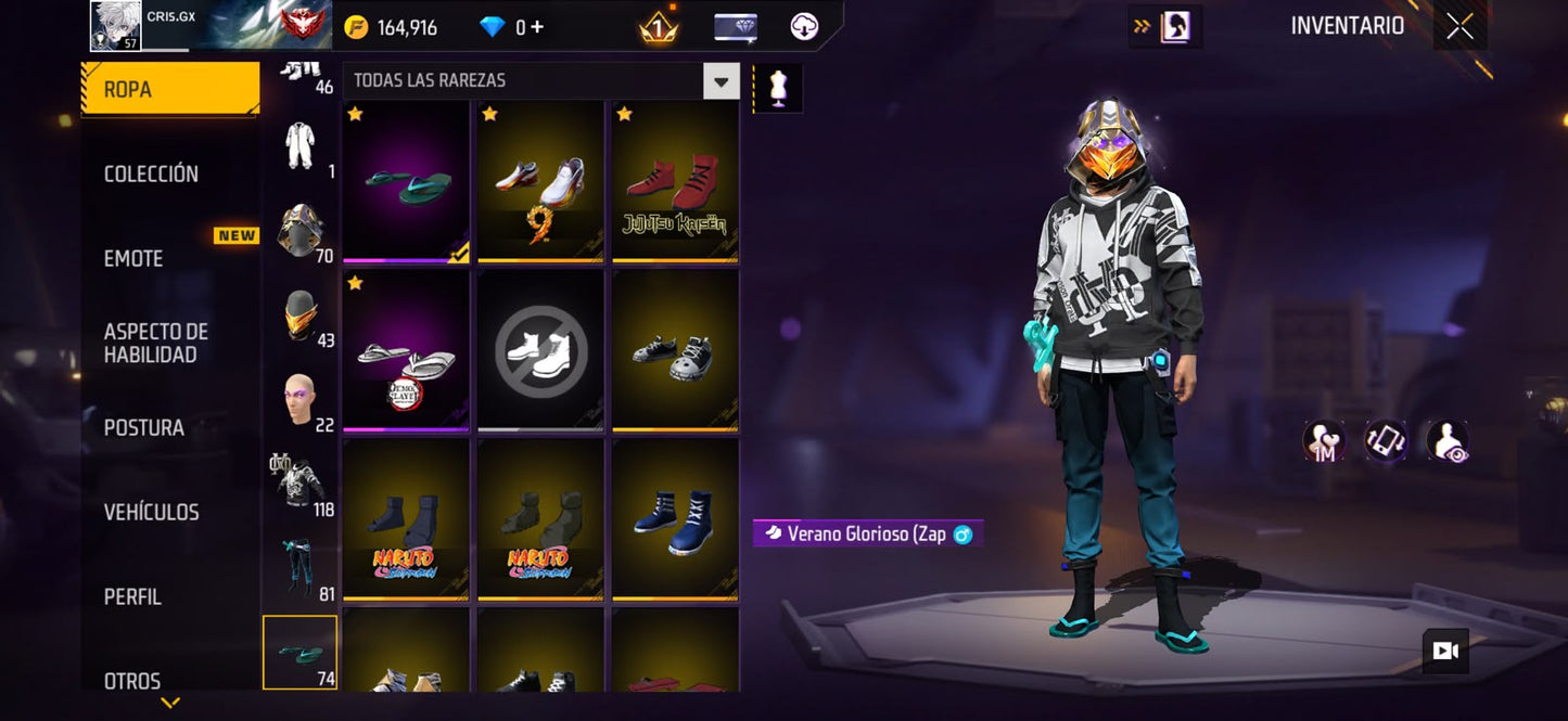 🔥 Cuenta Free Fire