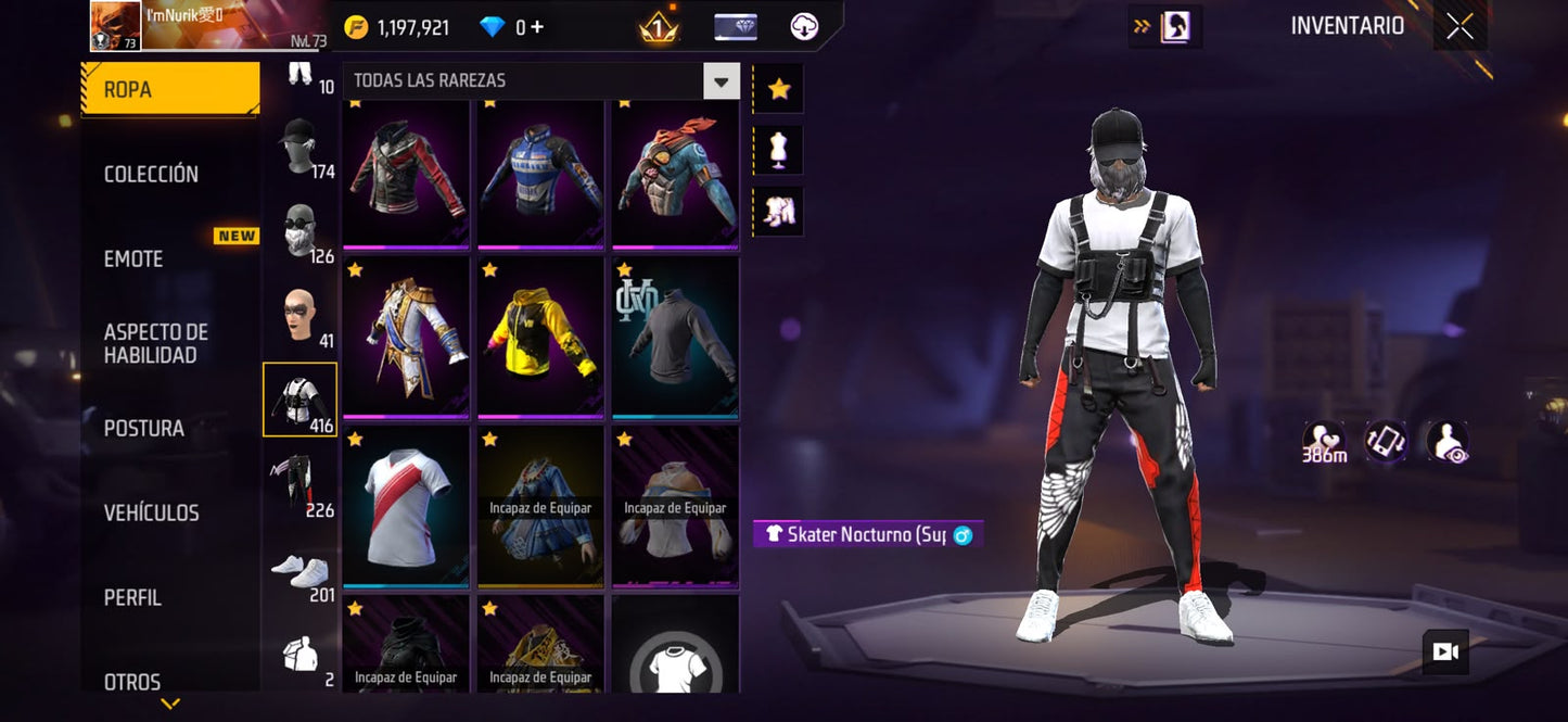 🔥 Cuenta Free Fire
