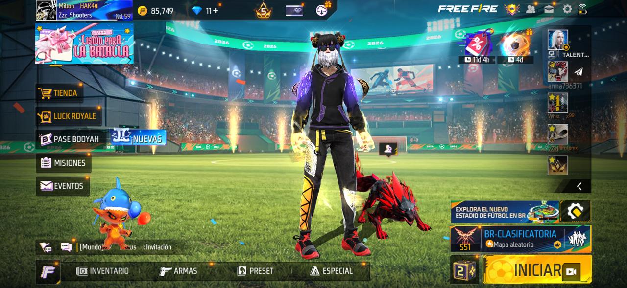🔥 Cuenta Free Fire