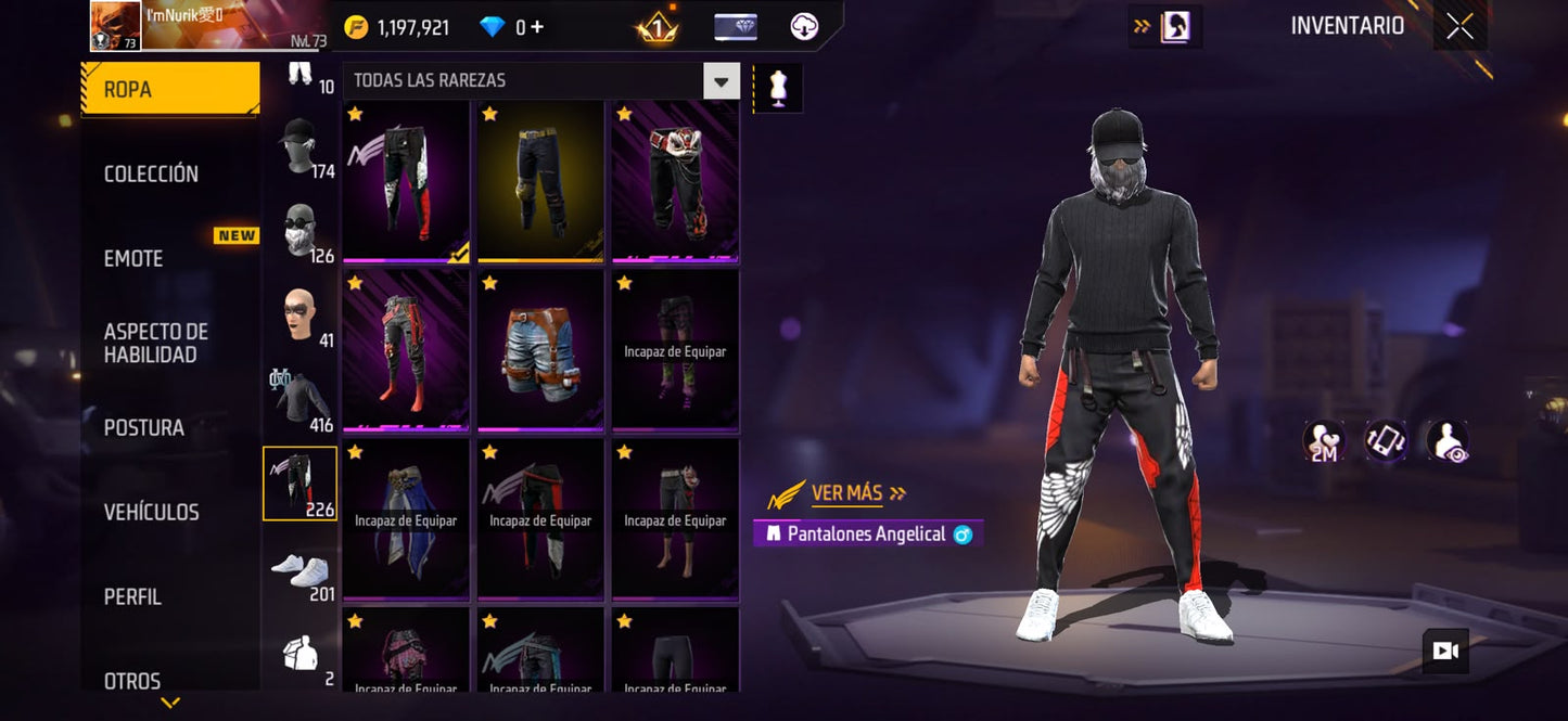🔥 Cuenta Free Fire