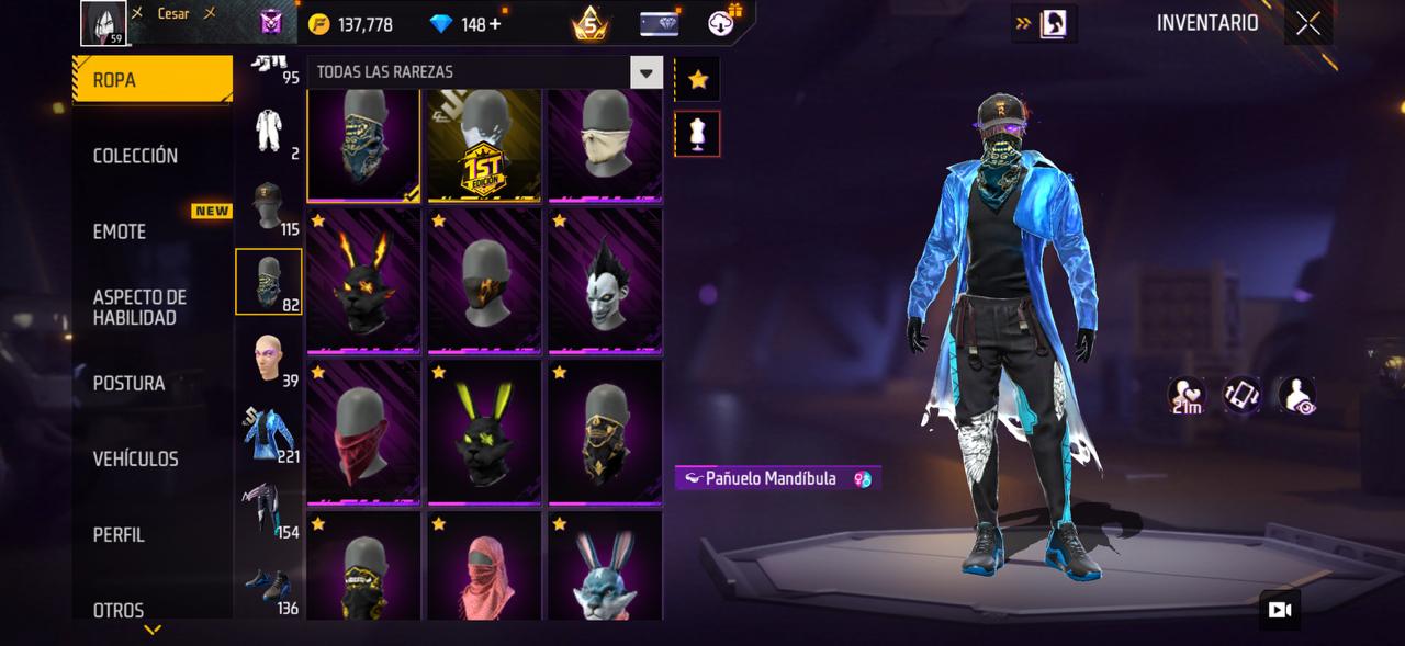 🔥 Cuenta Free Fire