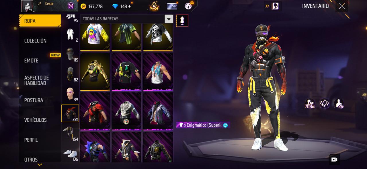 🔥 Cuenta Free Fire