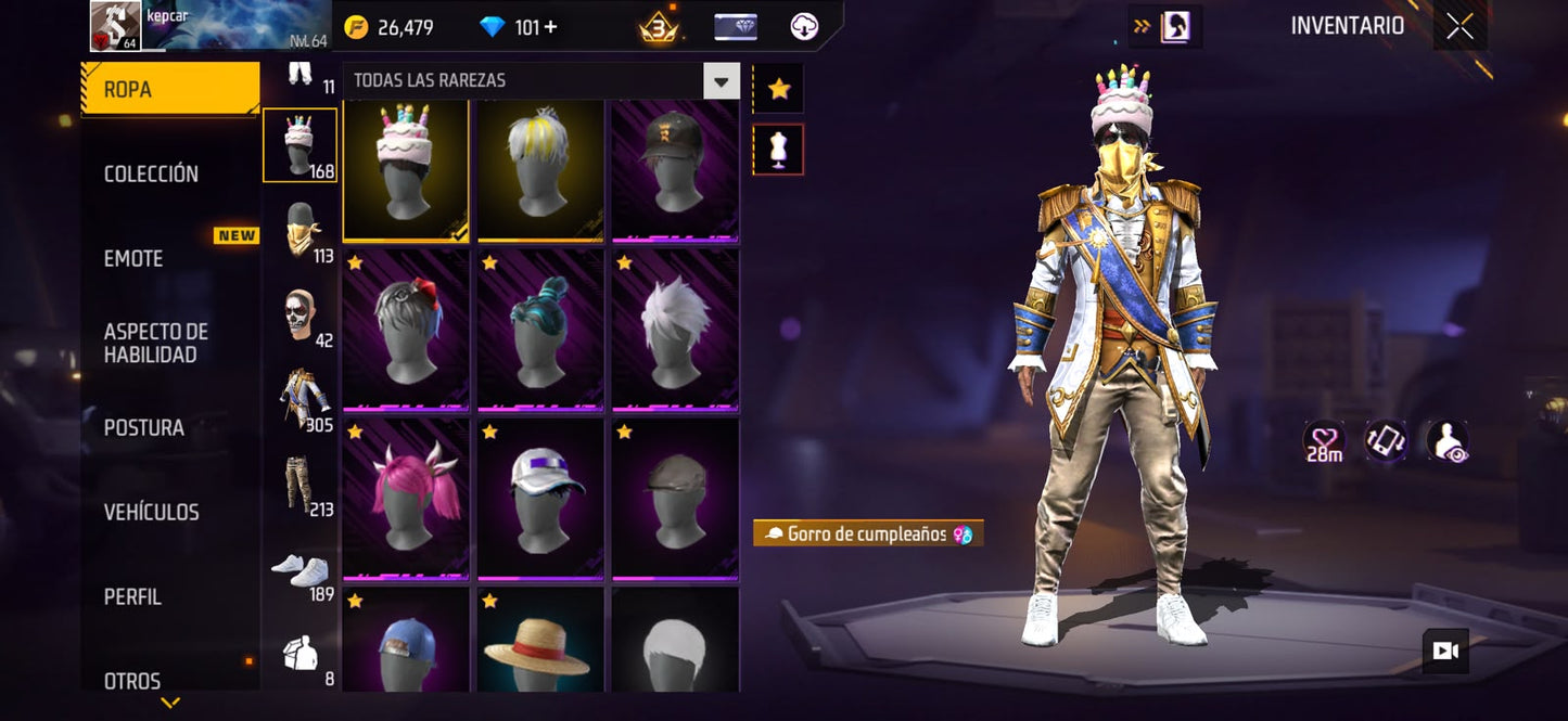 🔥 Cuenta Free Fire