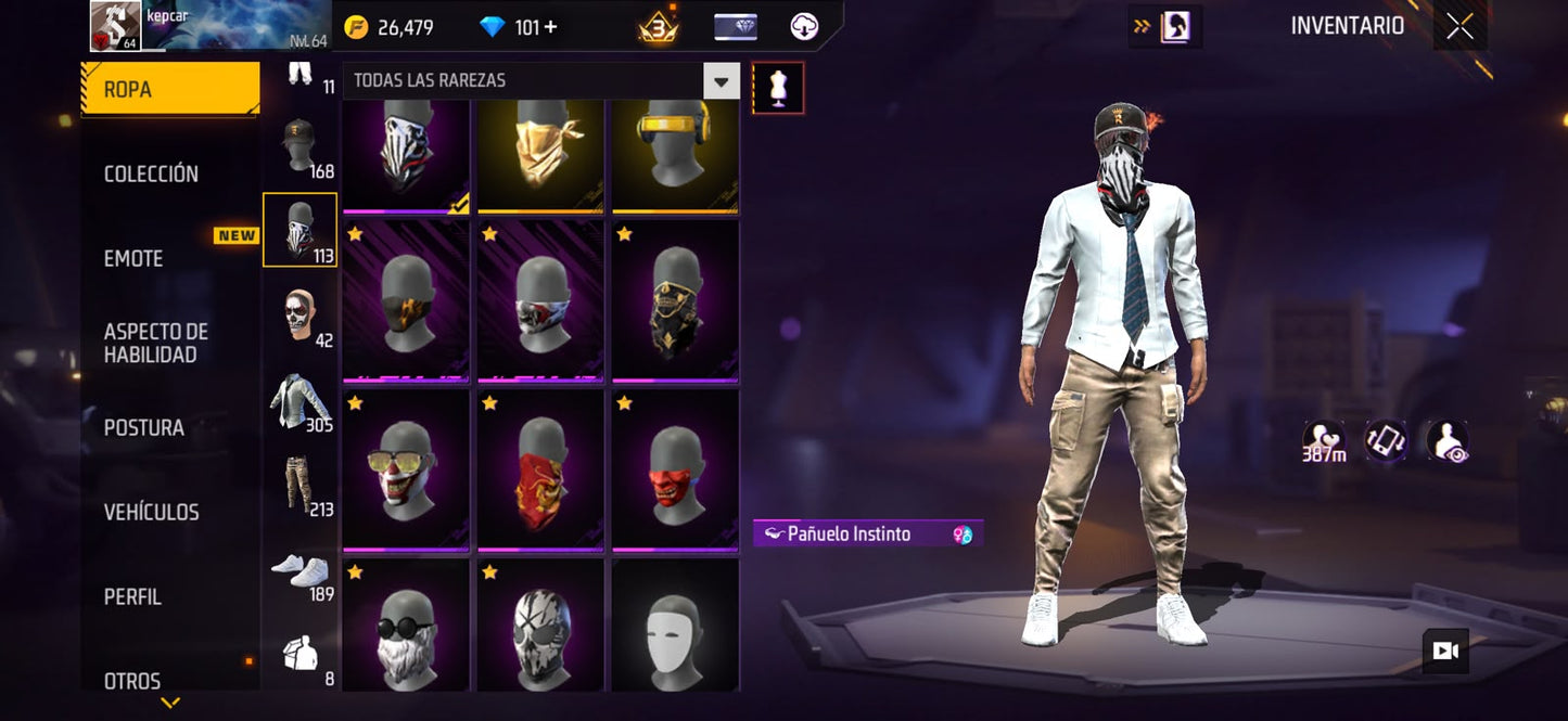 🔥 Cuenta Free Fire