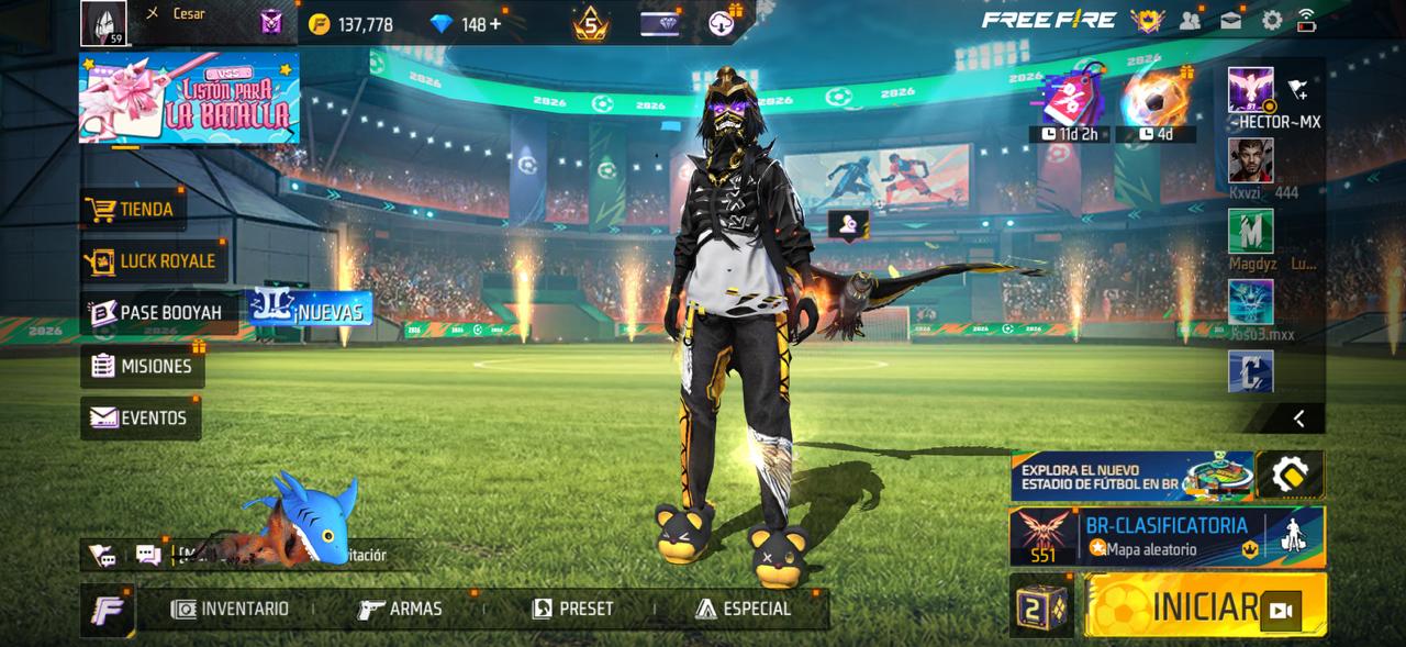 🔥 Cuenta Free Fire