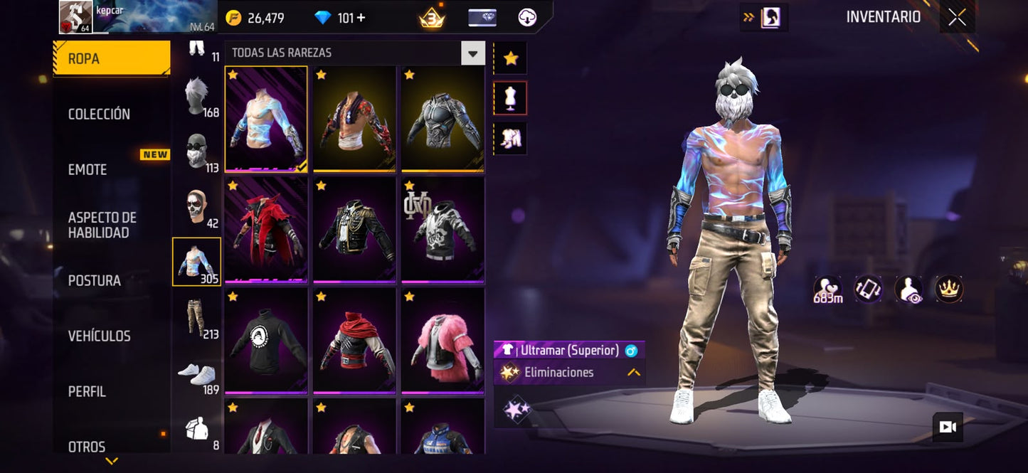 🔥 Cuenta Free Fire