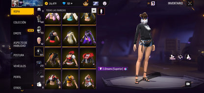 🔥 Cuenta Free Fire