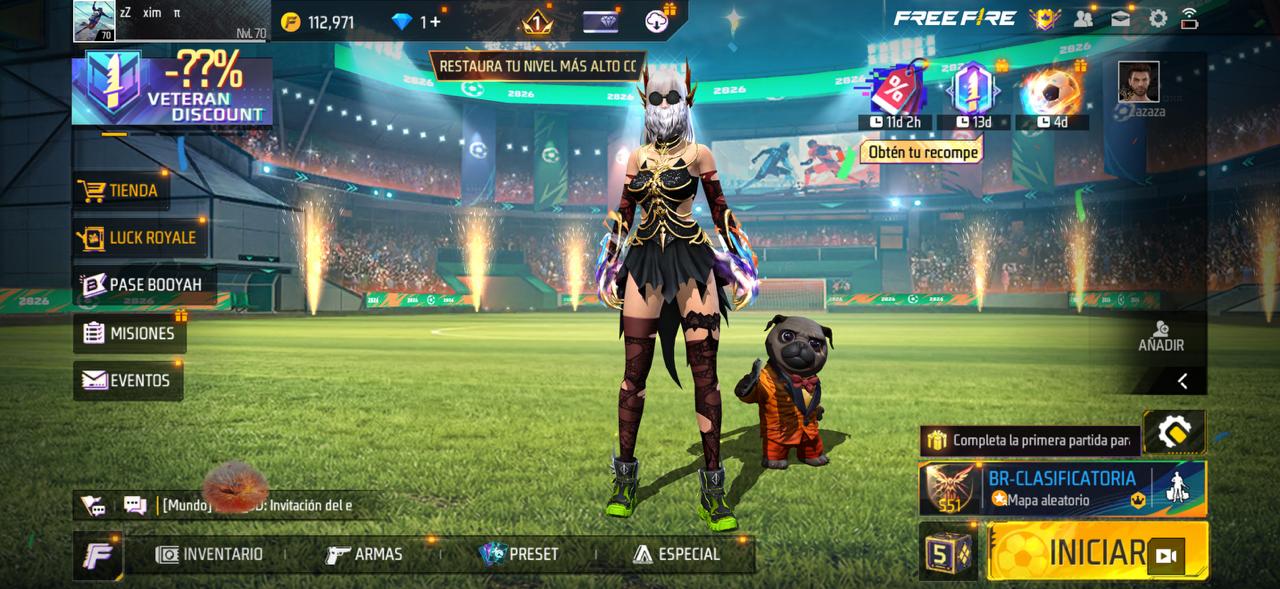 🔥 Cuenta Free Fire