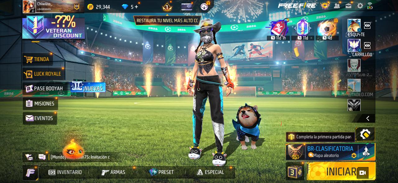 🔥 Cuenta Free Fire