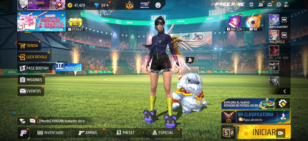 🔥 Cuenta Free Fire