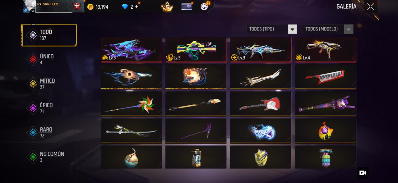🔥 Cuenta Free Fire