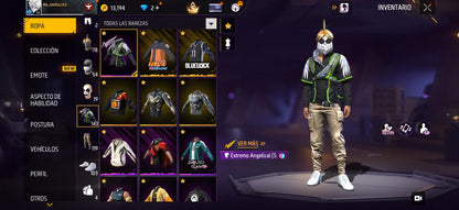 🔥 Cuenta Free Fire