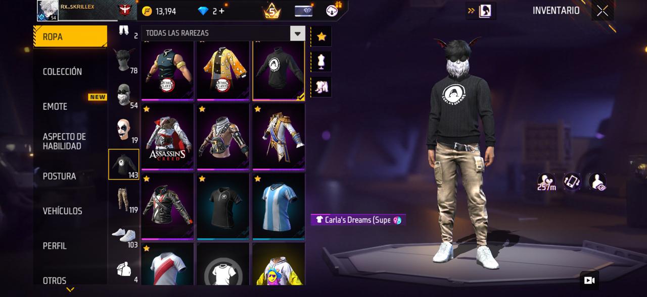 🔥 Cuenta Free Fire
