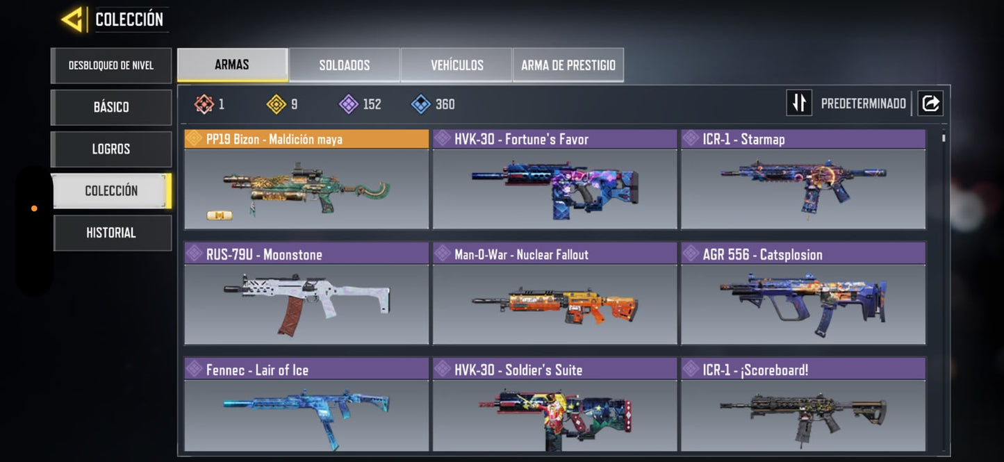 🎖️ Cuenta COD Mobile