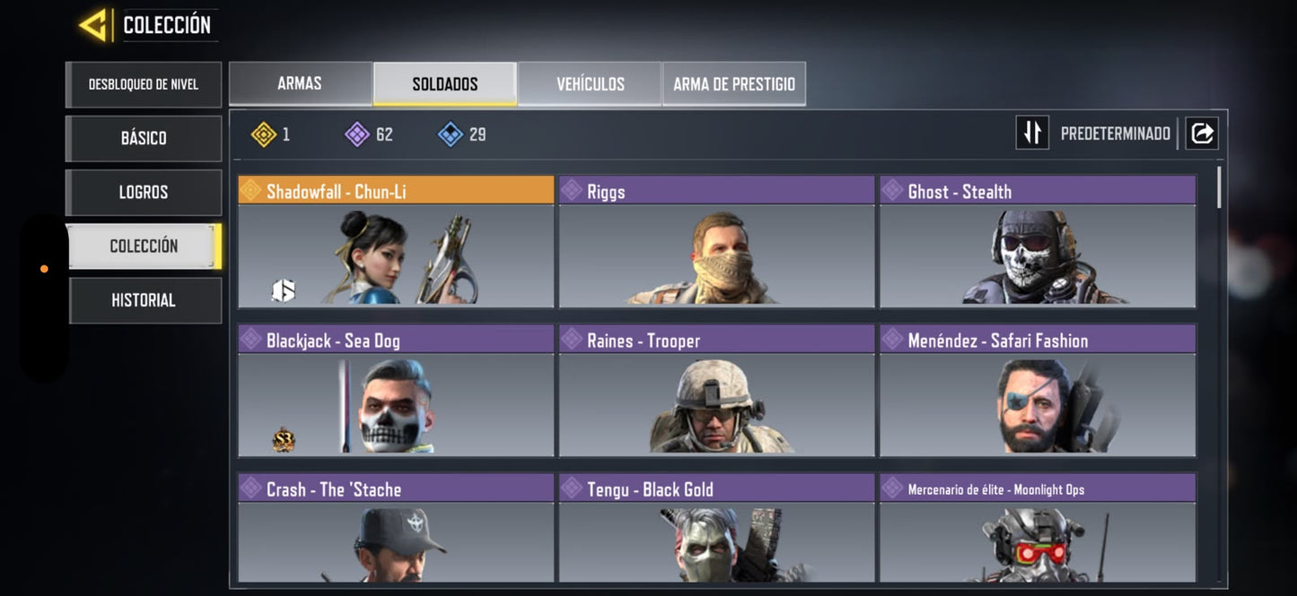 🎖️ Cuenta COD Mobile