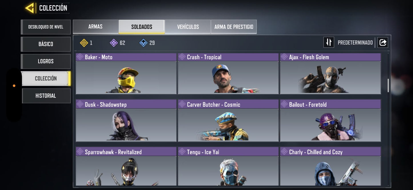 🎖️ Cuenta COD Mobile