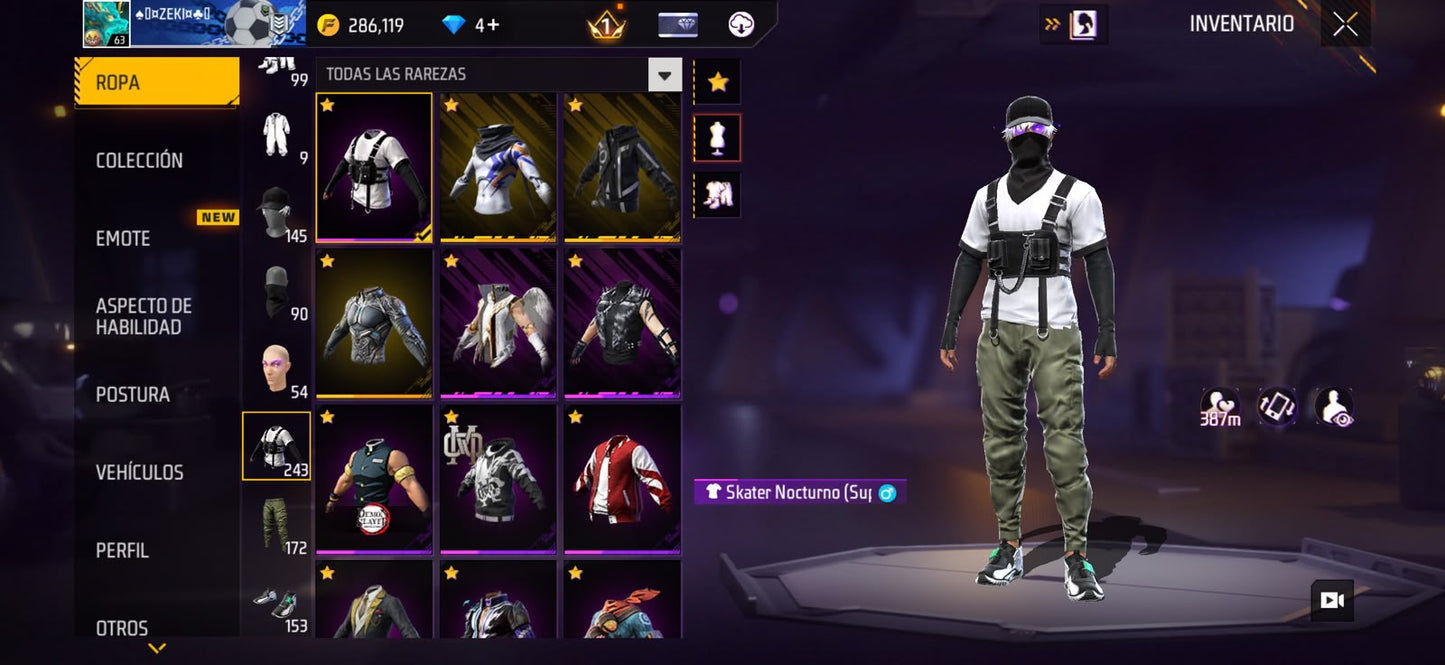 🔥 Cuenta Free Fire