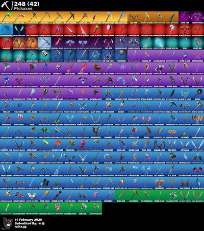 WONDER! IKONIK! PICO MINTY! HACHA DE KRATOS! RISA DE BURRO! Vinculable a todo! (ORIGINAL) MUCHÍSIMAS COLABS +300 SKINS! (14,999mx) @everyone MONCLER!