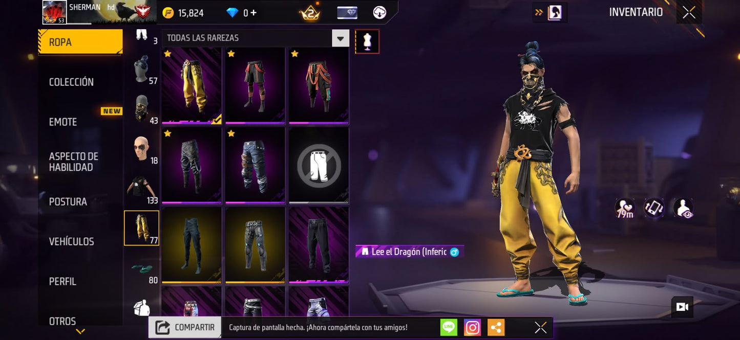 🔥 Cuenta Free Fire